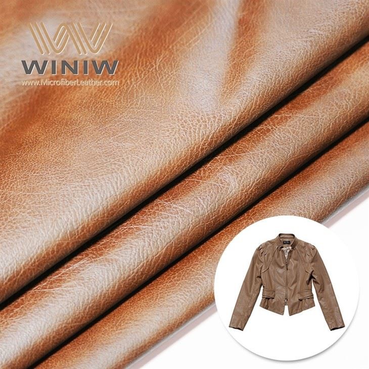 Pretbaktēriju mikrošķiedras vegānas ādas apģērba materiāls